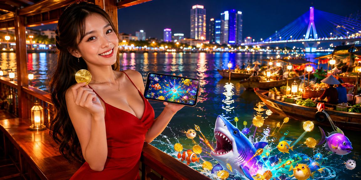 Trò chơi bắn cá tại Đà Nẵng với người chơi Việt Nam trong phong cách hiện đại